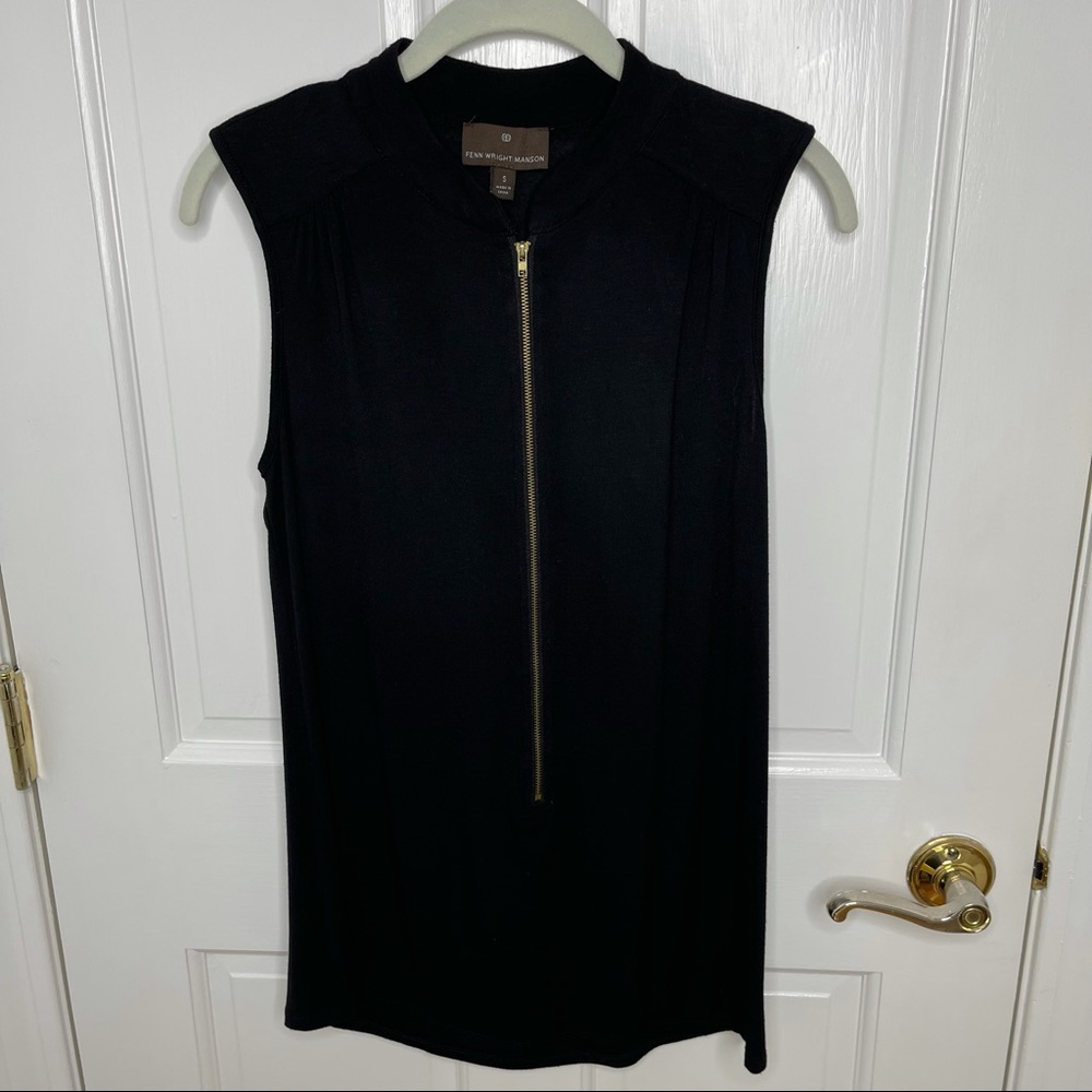 Fenn Wright Manson Black Sleeveless Tank Top